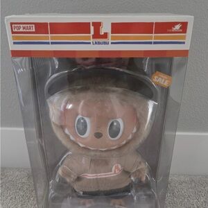 LABUBU Pop Mart Brown Toy Figure